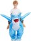 GOOSH Inflatable Dinosaur Halloween Party Cosplay Costumes for Kids and Adults